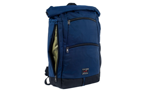 The Addax 31 in Deep Blue Ballistic with a Taiga 200 Halcyon interior